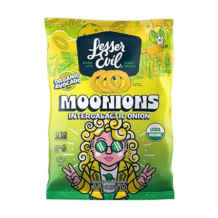 Organic Moonions Corn Rings by Lesser Evil