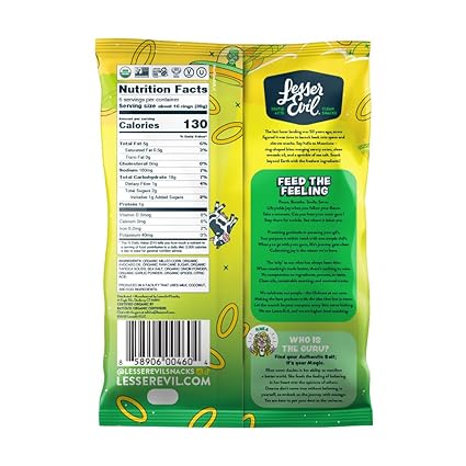 Organic Moonions Corn Rings by Lesser Evil