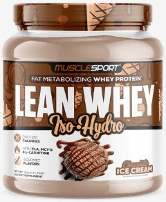 Lean Whey 1lb Chocolate Ice Cream by MuscleSport