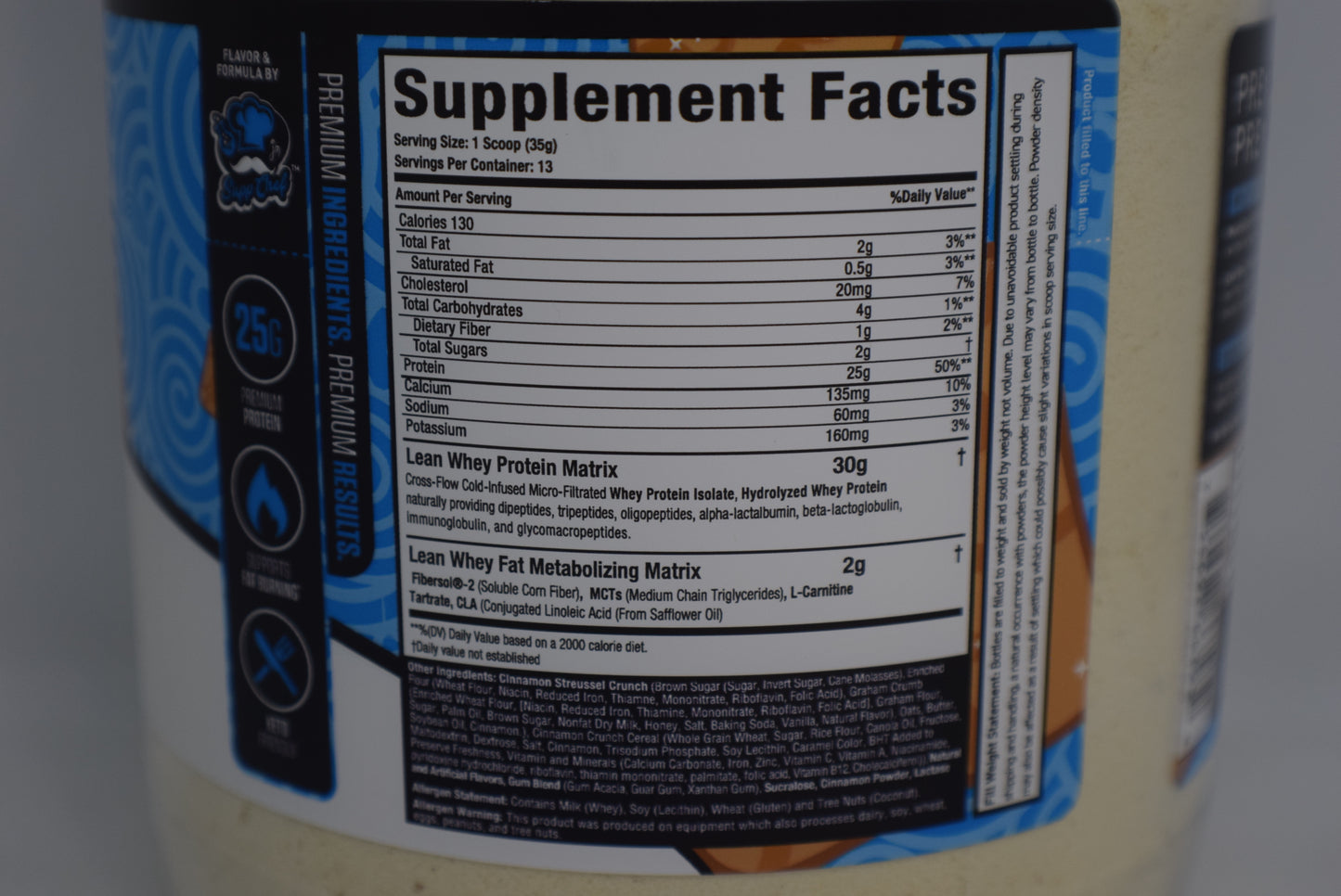 Lean Whey 1lb Cinna Crunch by MuscleSport