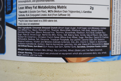 Lean Whey 1lb Cinna Crunch by MuscleSport