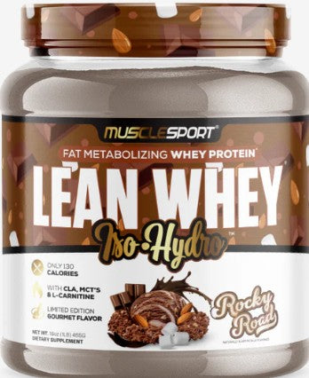 Lean Whey 1lb Rocky Road by MuscleSport