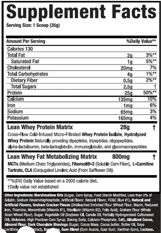 Lean Whey 1lb Rocky Road by MuscleSport