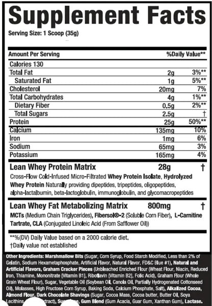 Lean Whey 1lb Rocky Road by MuscleSport