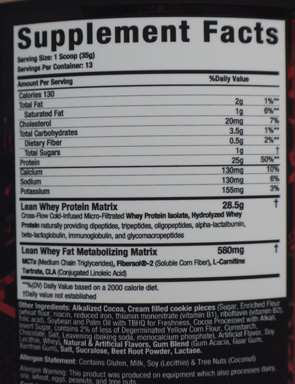 Lean Whey 1lb Black Forest Cake MuscleSport