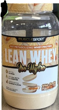 Lean Whey White Chocolate Peanut Butter by MuscleSport