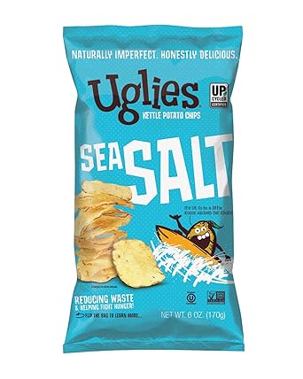 Kettle Potato Chips Sea Salt by Uglies