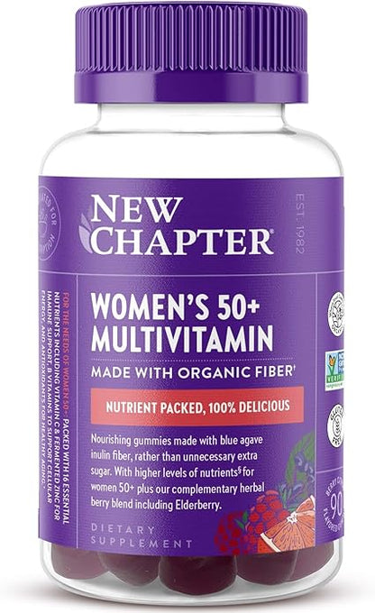 Women's 50+ Multivitamin Gummies by New Chapter
