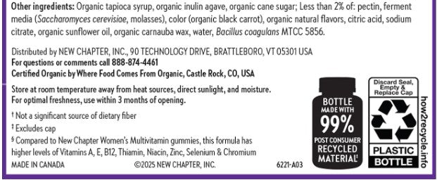 Women's 50+ Multivitamin Gummies by New Chapter