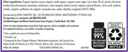 Women's 50+ Multivitamin Gummies by New Chapter