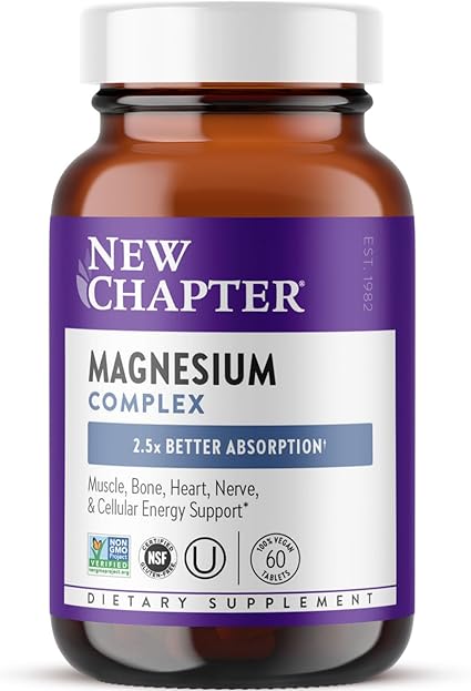 Magnesium Complex Tablets by New Chapter