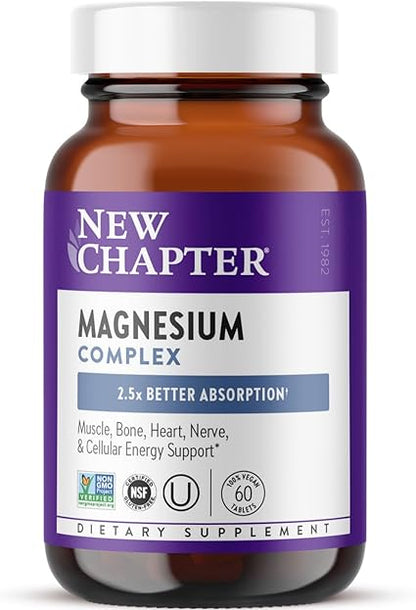 Magnesium Complex Tablets by New Chapter