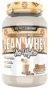 Lean Whey 1lb Caramel Coconut by Muscle Sport