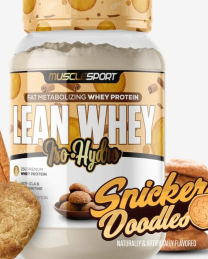 Lean Whey 1lb Snickerdoodle by Muscle Sport