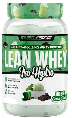 Lean Whey 1lb Irish Cookie Shake by Muscle Sport