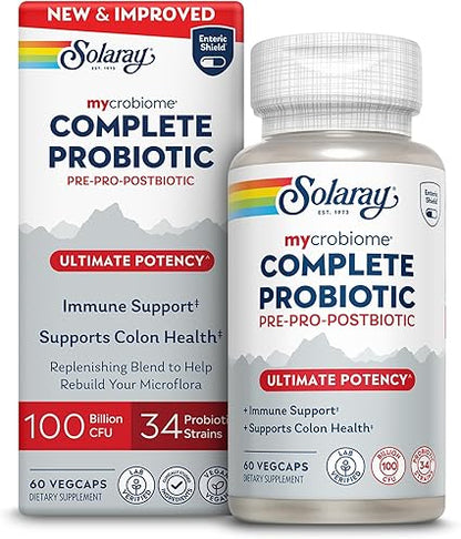 Complete Probiotic Capsules by Solaray
