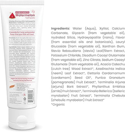 Kids Hydroxyapatite Watermelon Toothpaste by Himalaya
