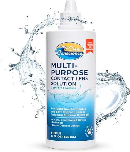Multi Purpose Contact Lens Solution by Clear Conscience