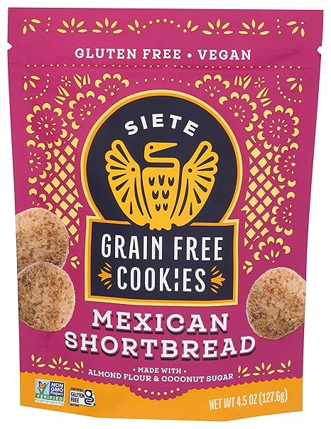 Mexican Shortbread Cookies by Siete