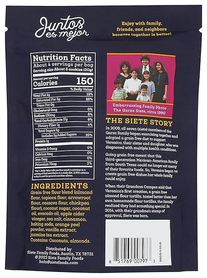 Mexican Shortbread Cookies by Siete