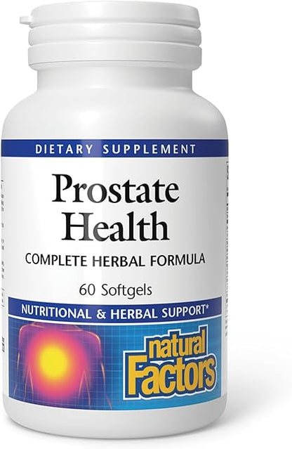 Complete Prostate Health Softgels by Natural Factors