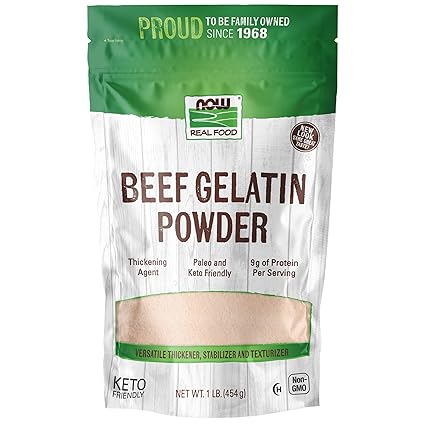 Beef Gelatin Powder by Now Foods