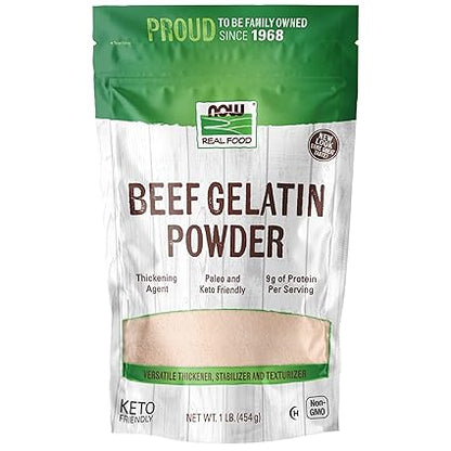 Beef Gelatin Powder by Now Foods