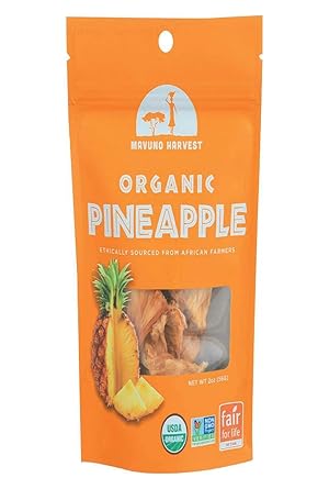Organic Dried Pineapple by Mavuno Harvest