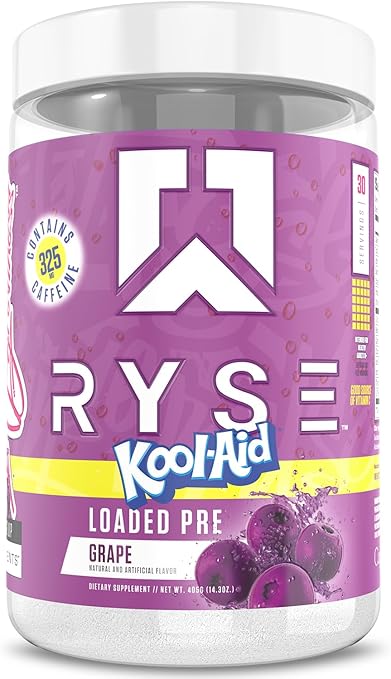 Loaded Pre Grape Kool-Aid by Ryse Supplements