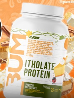 Itholate Protein Pumpkin Cheesecake by Raw Nutrition