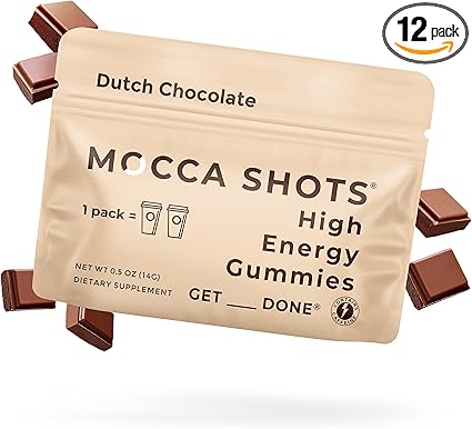 Mocca Shots Dutch Chocolate Gummies by Seattle Gummy Company