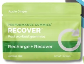 Recover Post Workout Gummies Apple Ginger by Seattle Gummy Company