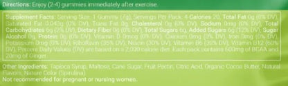 Recover Post Workout Gummies Apple Ginger by Seattle Gummy Company