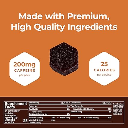 Mocca Shots Gummies Salted Caramel Chocolate by Seattle Gummy Company