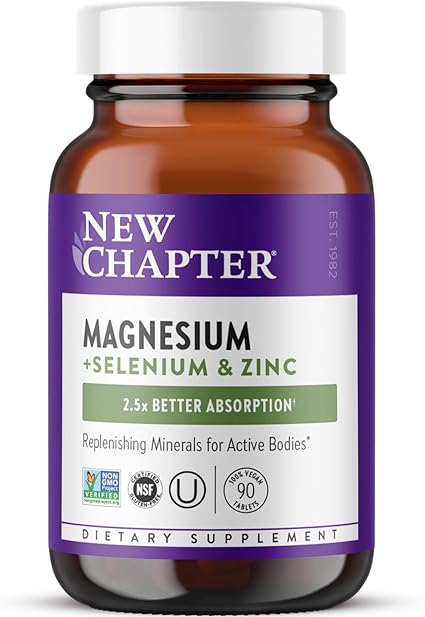 Magnesium Selenium Zinc Tablets by New Chapter