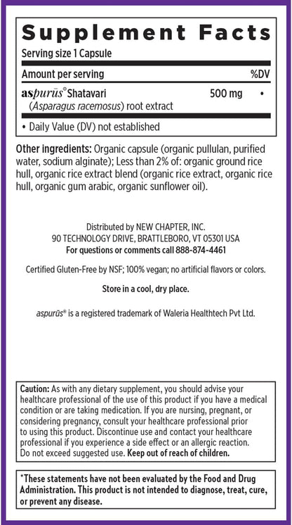 Shatavari Force  Capsules by New Chapter