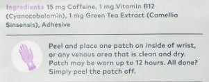 B12 Awake Patches by The Good Patch