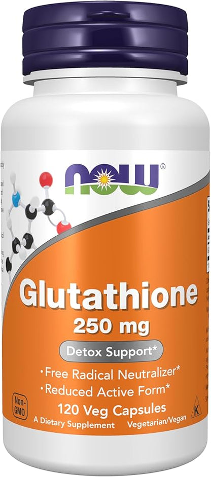 Glutathione 250mg Capsules by Now Foods