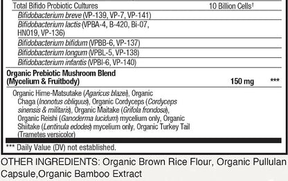 Organic Flora Men's Daily Pre & Probiotic Capsules by Vital Planet