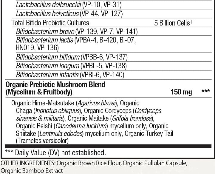 Organic Flora Women's Daily Pre & Probiotic Capsules by Vital Planet