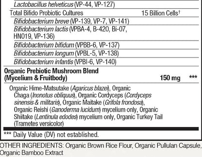 Organic Flora Gut Balance Pre & Probiotic Capsules by Vital Planet