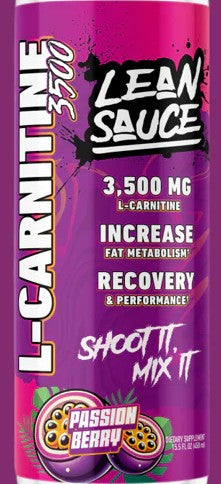 Lean Sauce L Carnitine 3500 Passion Berry by Pump Sauce