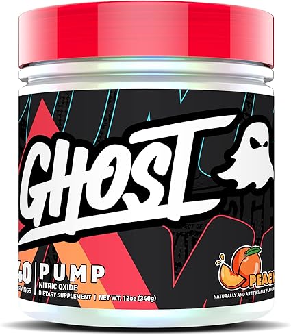 Pump Nitric Oxide Powder Peach by Ghost