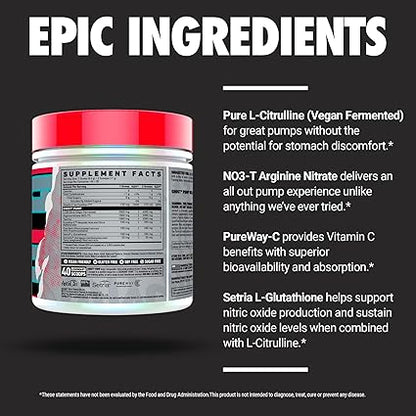 Pump Nitric Oxide Powder Peach by Ghost