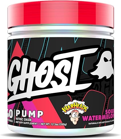 Pump Nitric Oxide Powder Warheads Sour Watermelon by Ghost