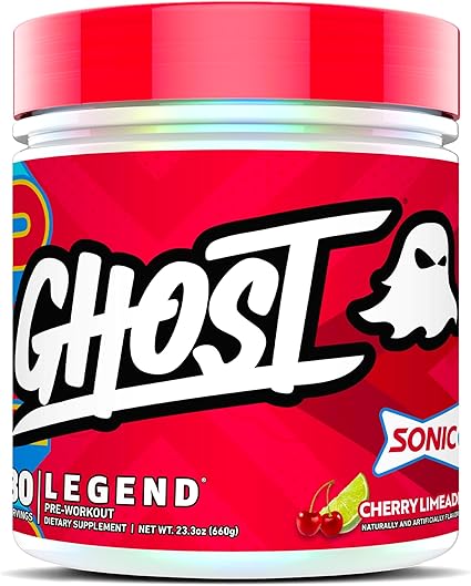 Legend PreWorkout Sonic Cherry Limeade by Ghost