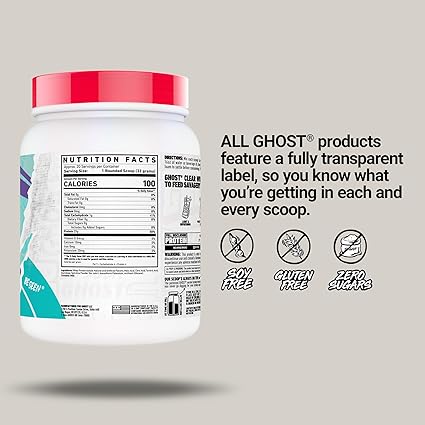 Clear Whey Protein Blue Raspberry by Ghost