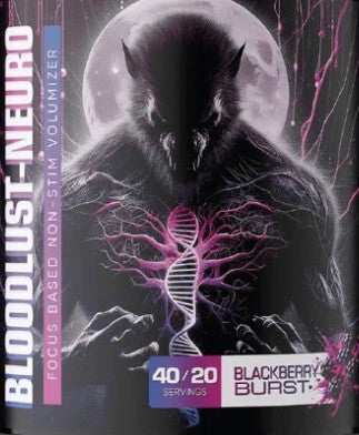 Bloodlust Neuro Blackberry Burst by Synful Supplements