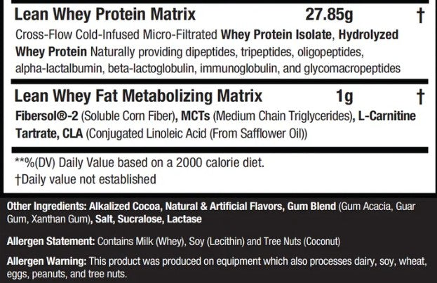 Lean Whey Monster Cookie by Muscle Sport