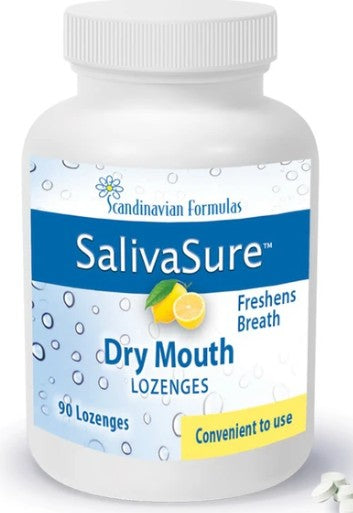 Saliva Sure Dry Mouth Citrus Lozenges by Scandanavian Formulas